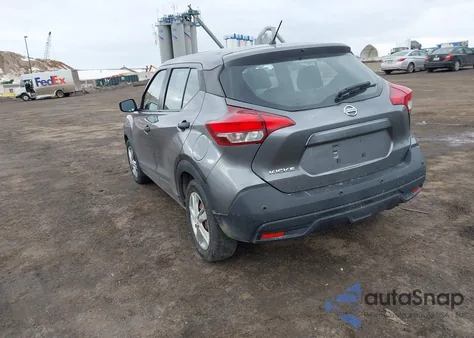 2020 Nissan Kicks S Xtronic Cvt from USA, damaged, VIN 3N1CP5BV8LL560986